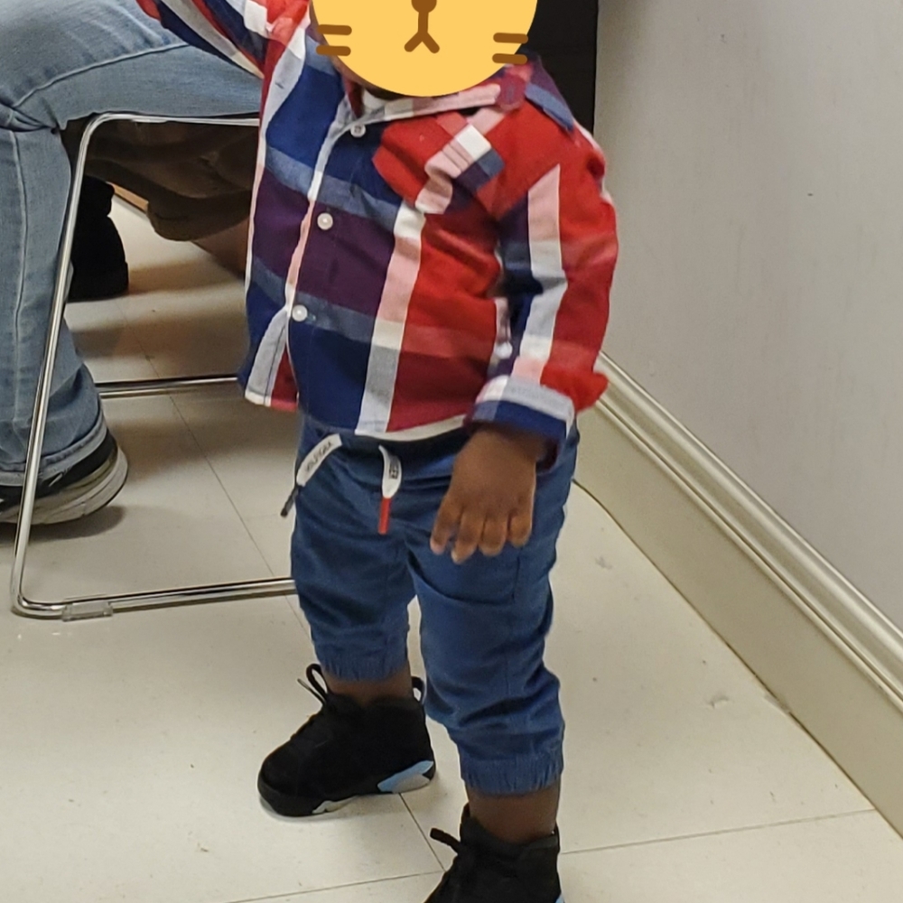 Shirt and pants baby boys